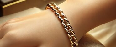 permanent jewelry, crafted with gold.