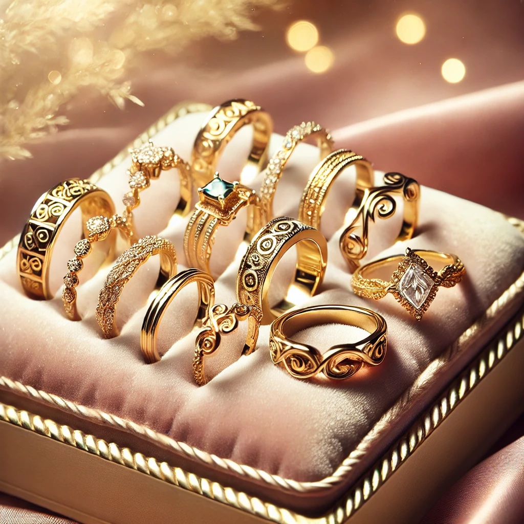 gold rings for women